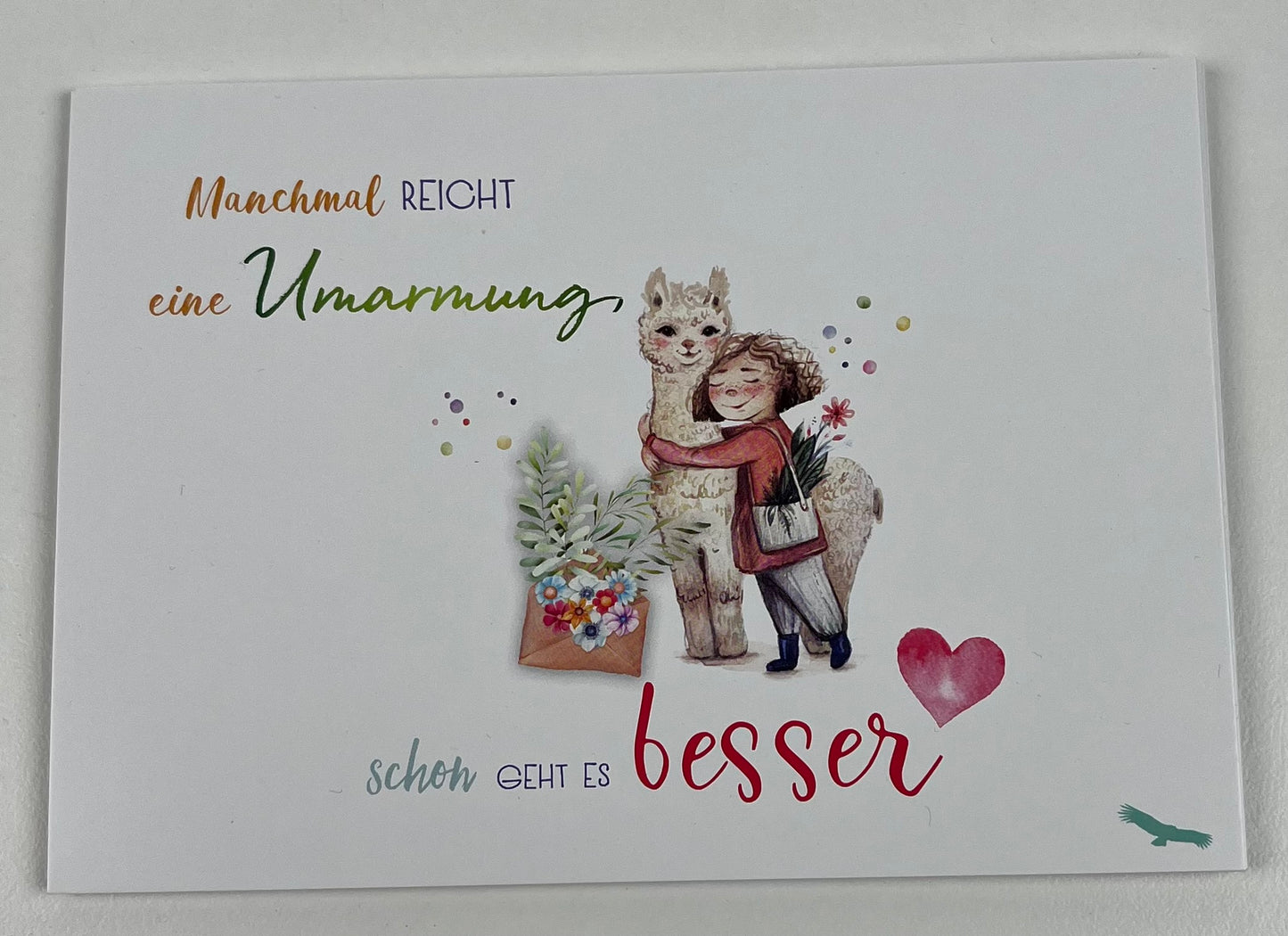 Hochwertige Postkarten, die Freude schenken