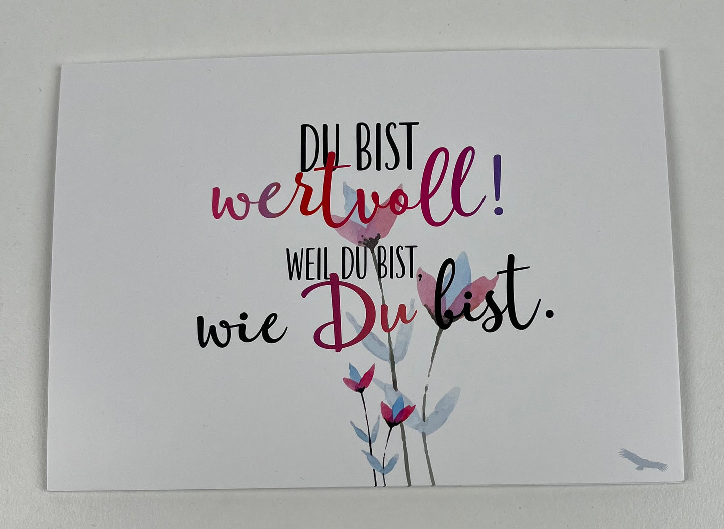 Hochwertige Postkarten, die Freude schenken
