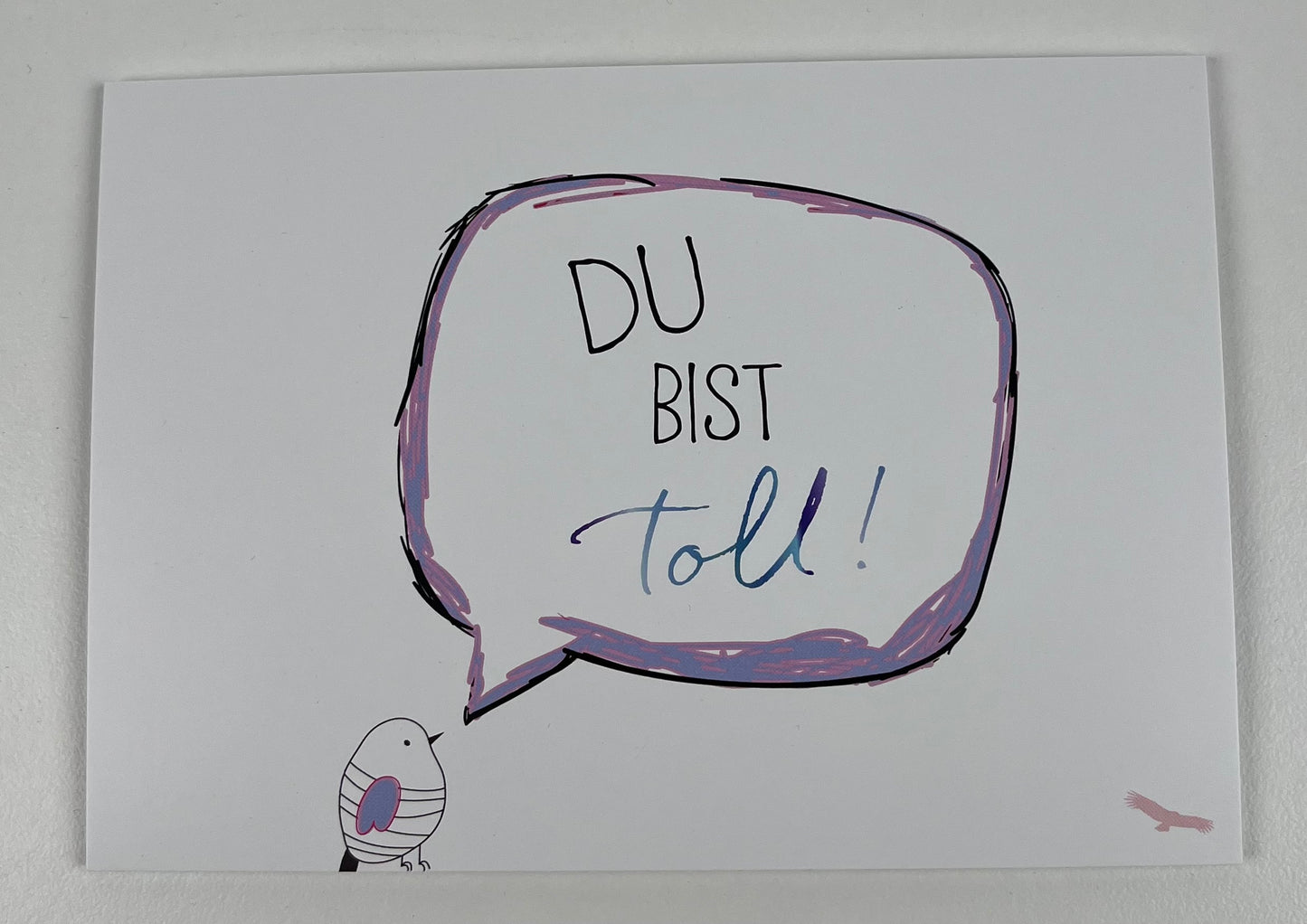 Hochwertige Postkarten, die Freude schenken