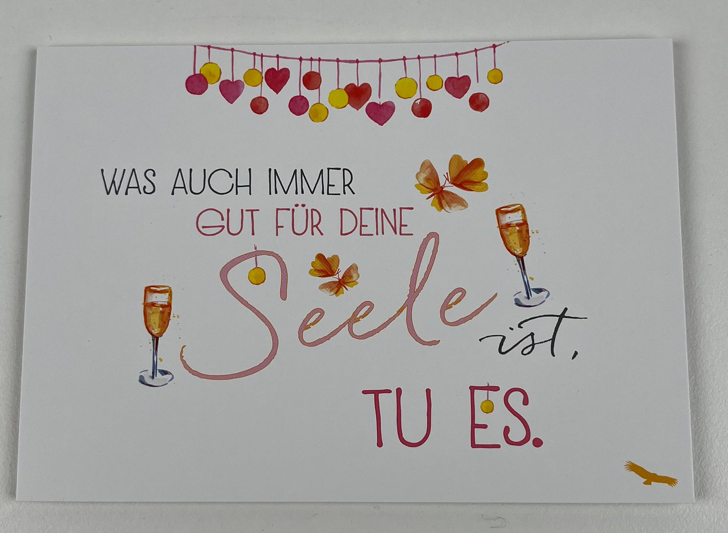 Hochwertige Postkarten, die Freude schenken