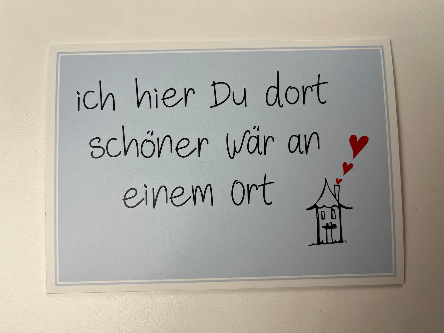 Hochwertige Postkarten, die Freude schenken