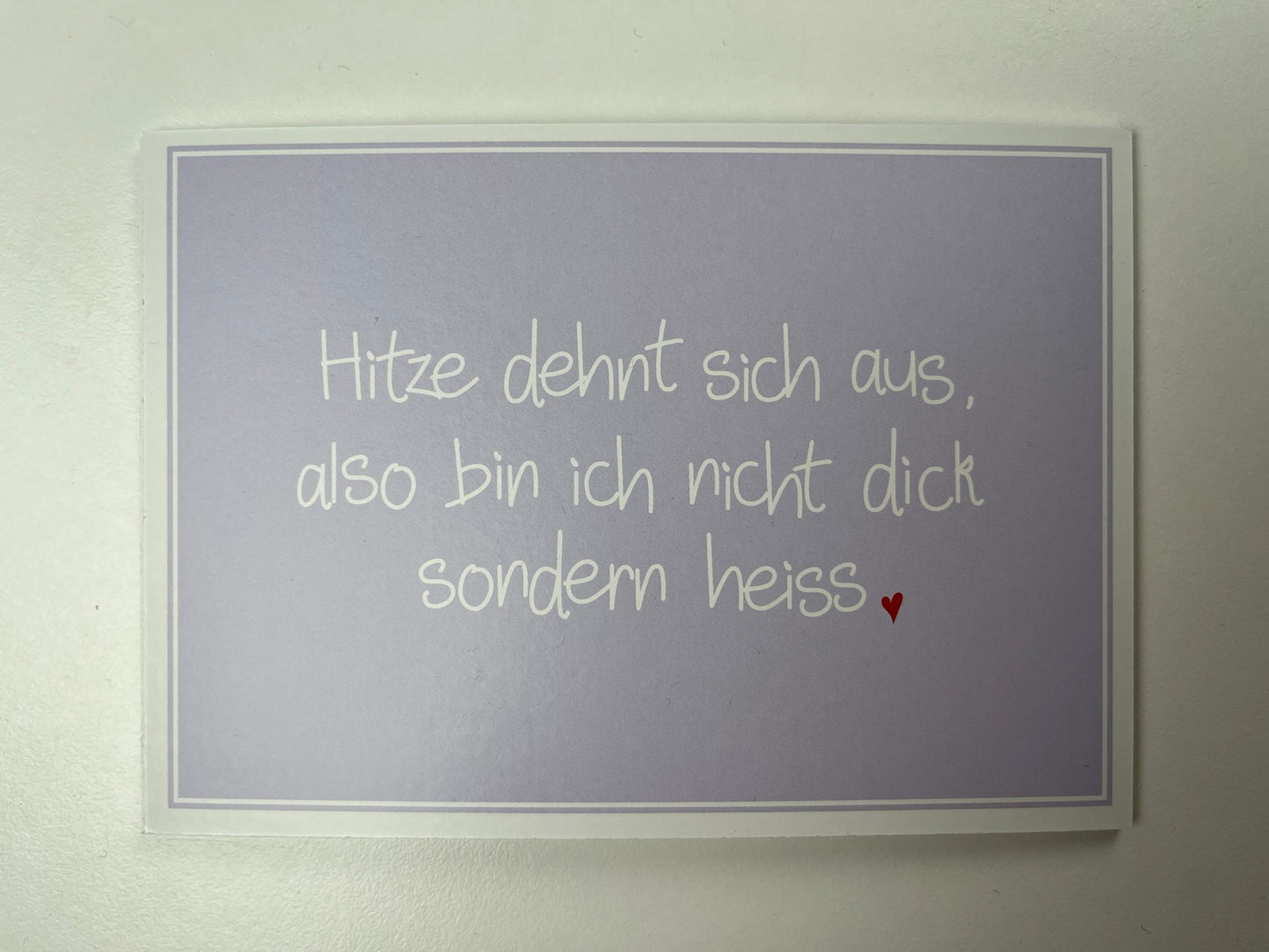 Hochwertige Postkarten, die Freude schenken