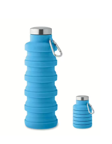 Faltbare Flasche blau