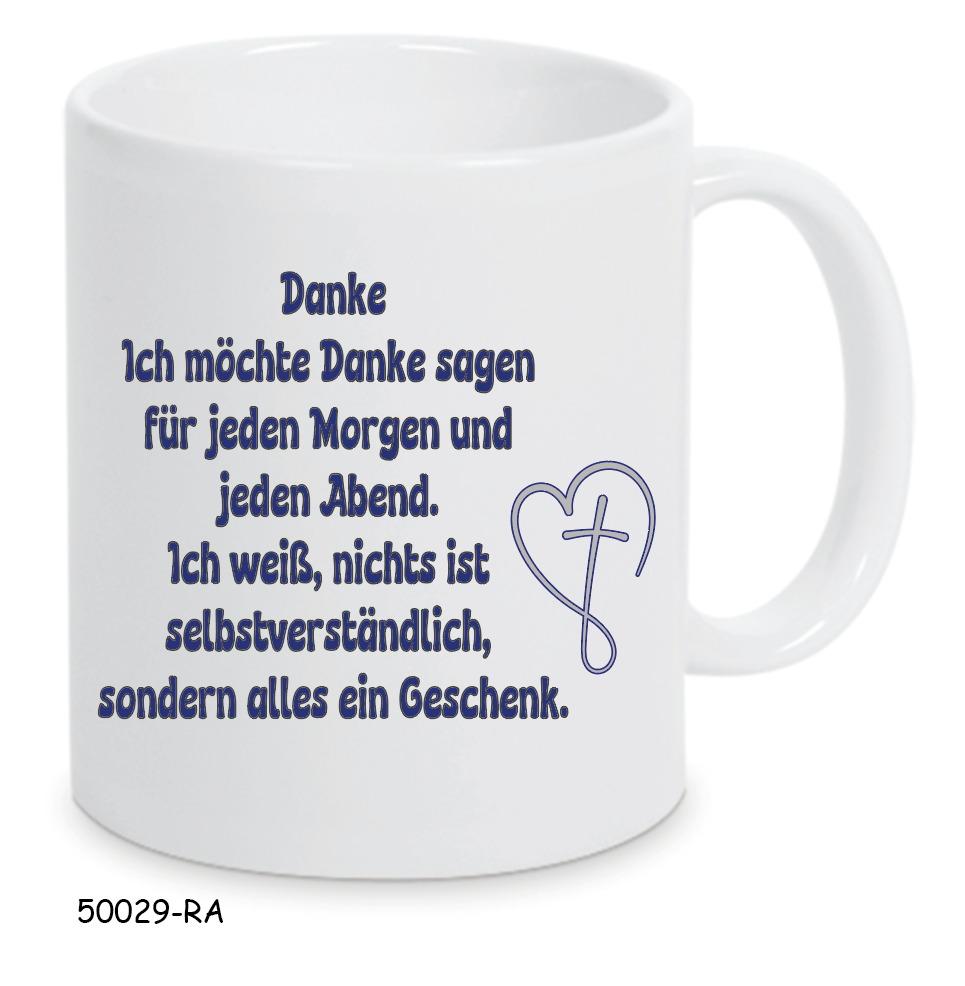 Die "TASSE" mit Herz 50029-RA