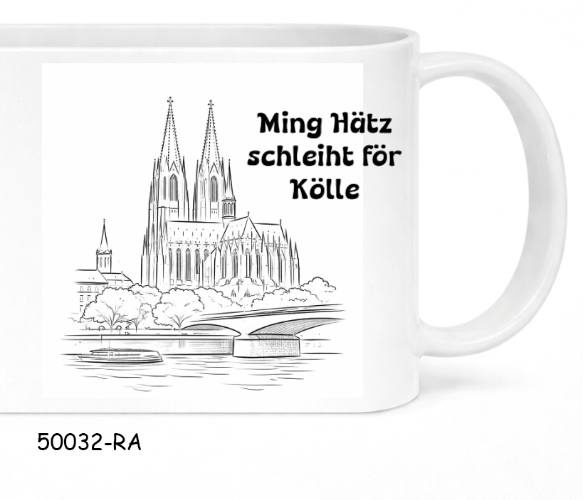 Die "TASSE" mit Herz 50032-RA