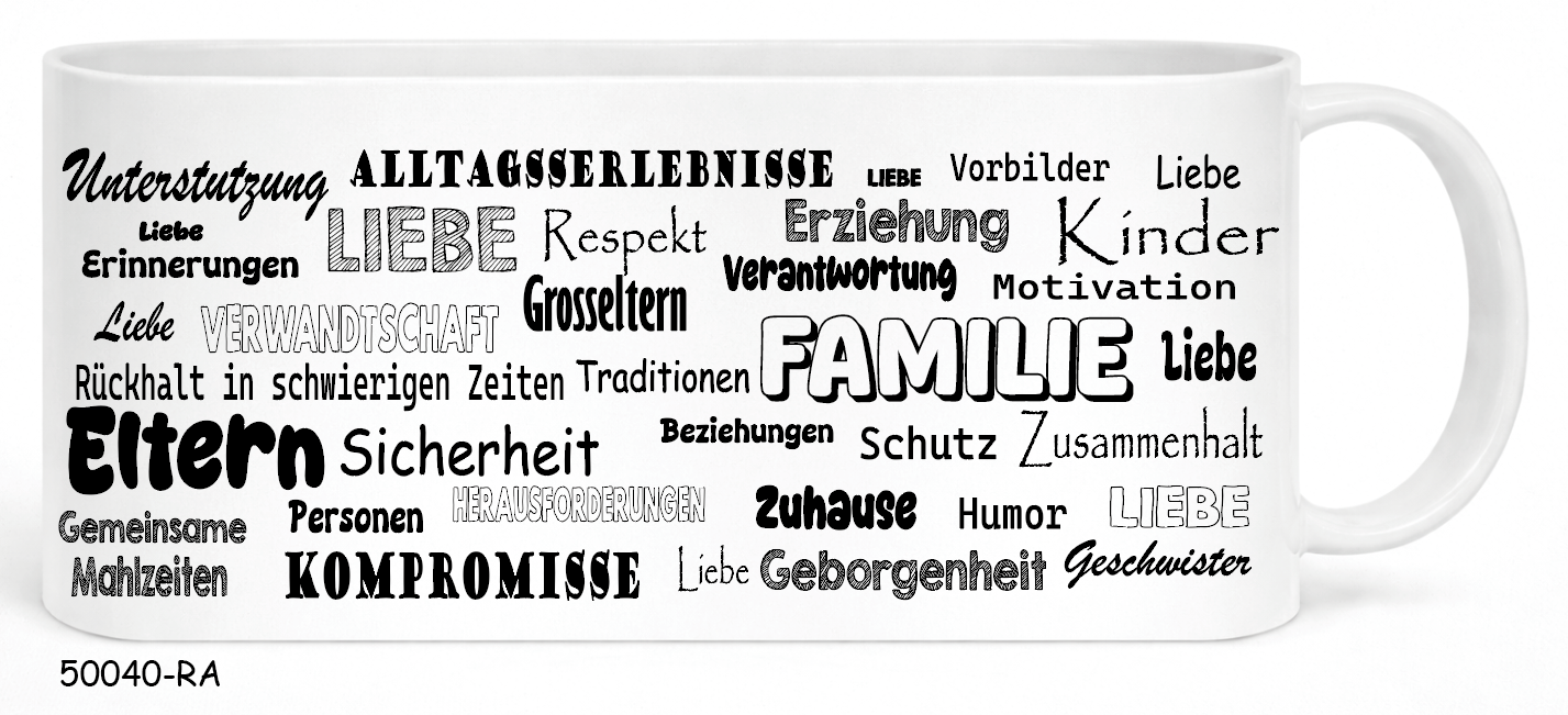 Die "TASSE" mit Herz 50040-RA3