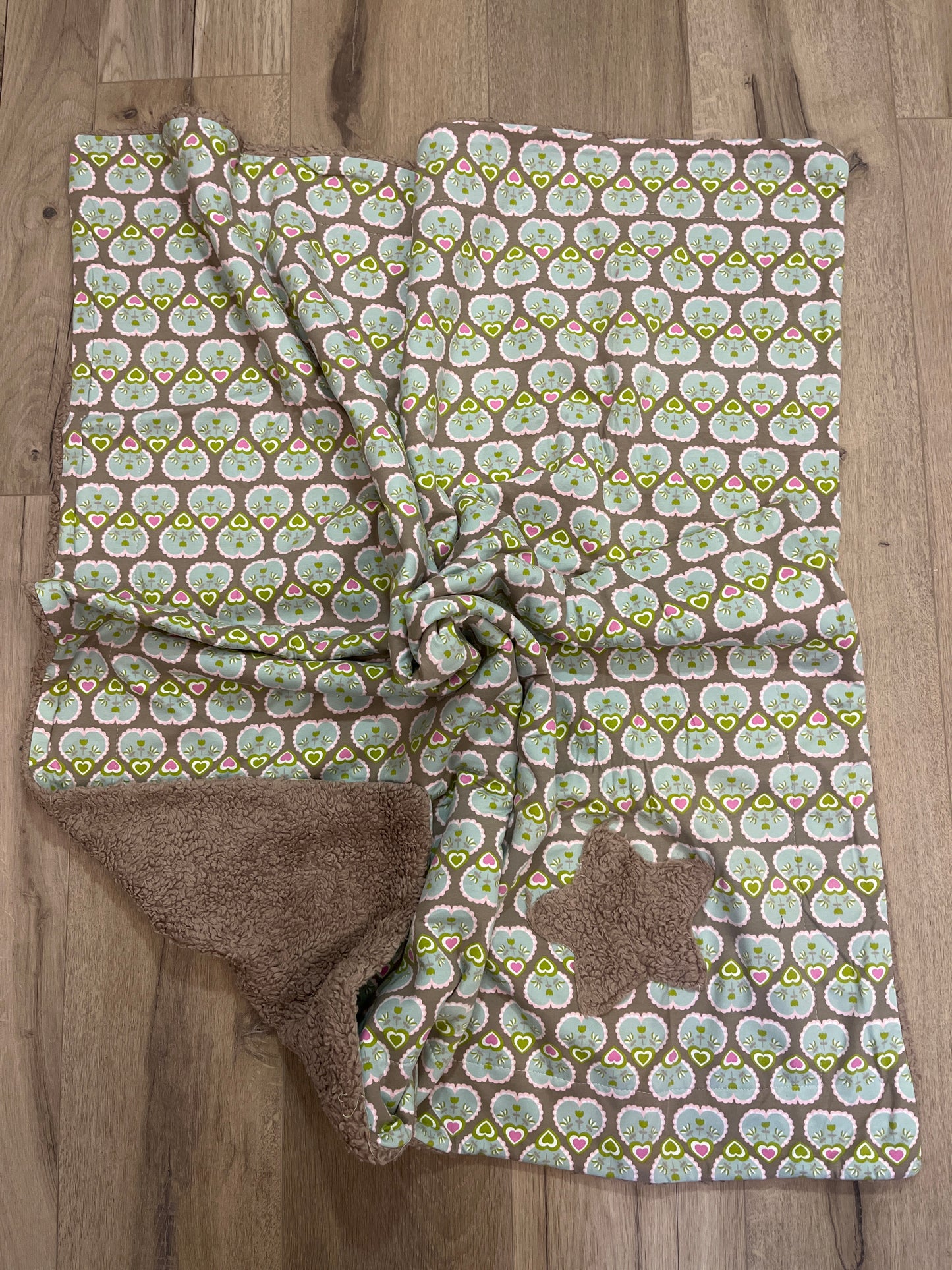 Baby Decke mit Sternschen