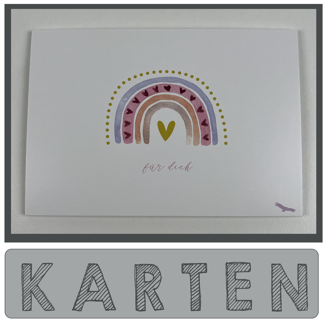 Hochwertige Postkarten, die Freude schenken