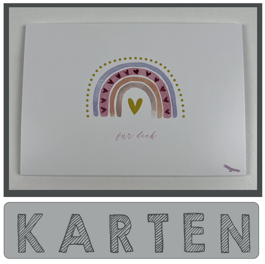 Hochwertige Postkarten, die Freude schenken