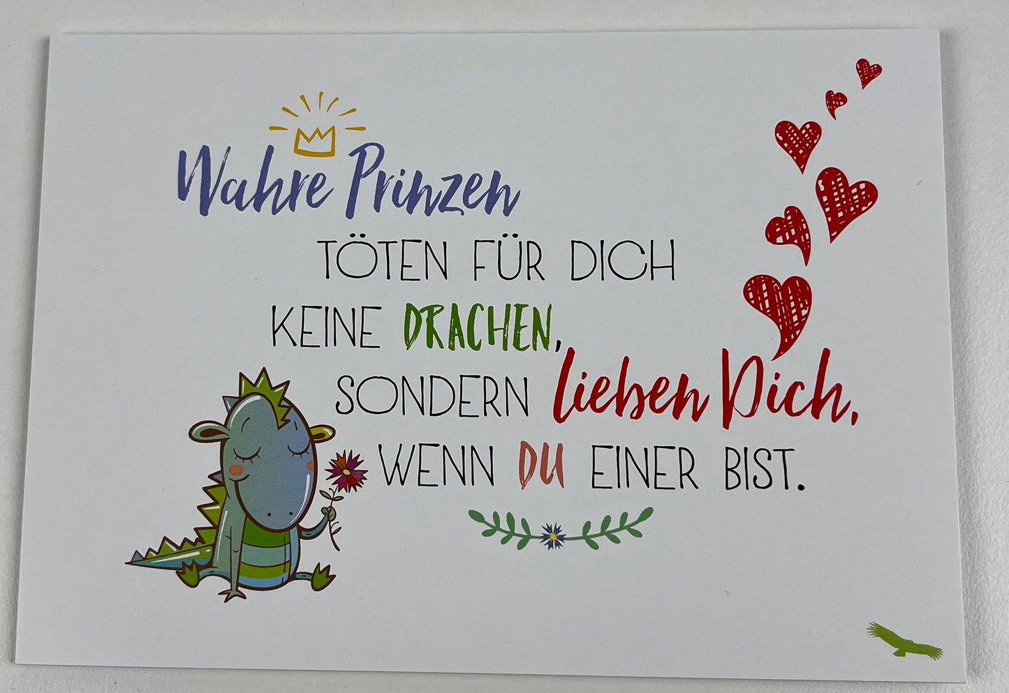 Hochwertige Postkarten, die Freude schenken