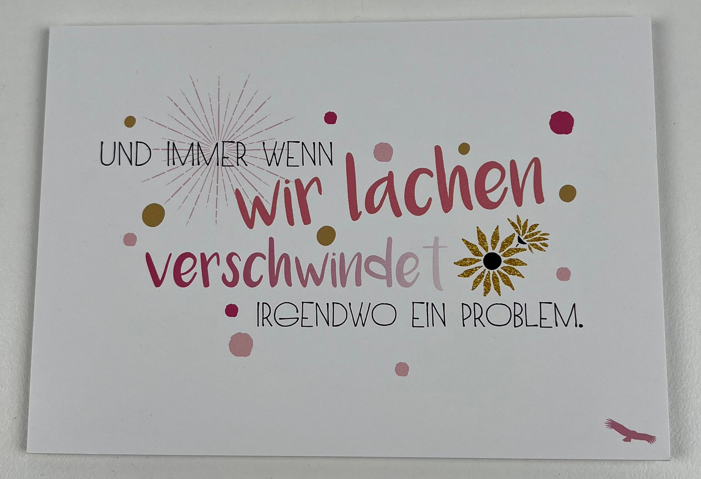 Hochwertige Postkarten, die Freude schenken