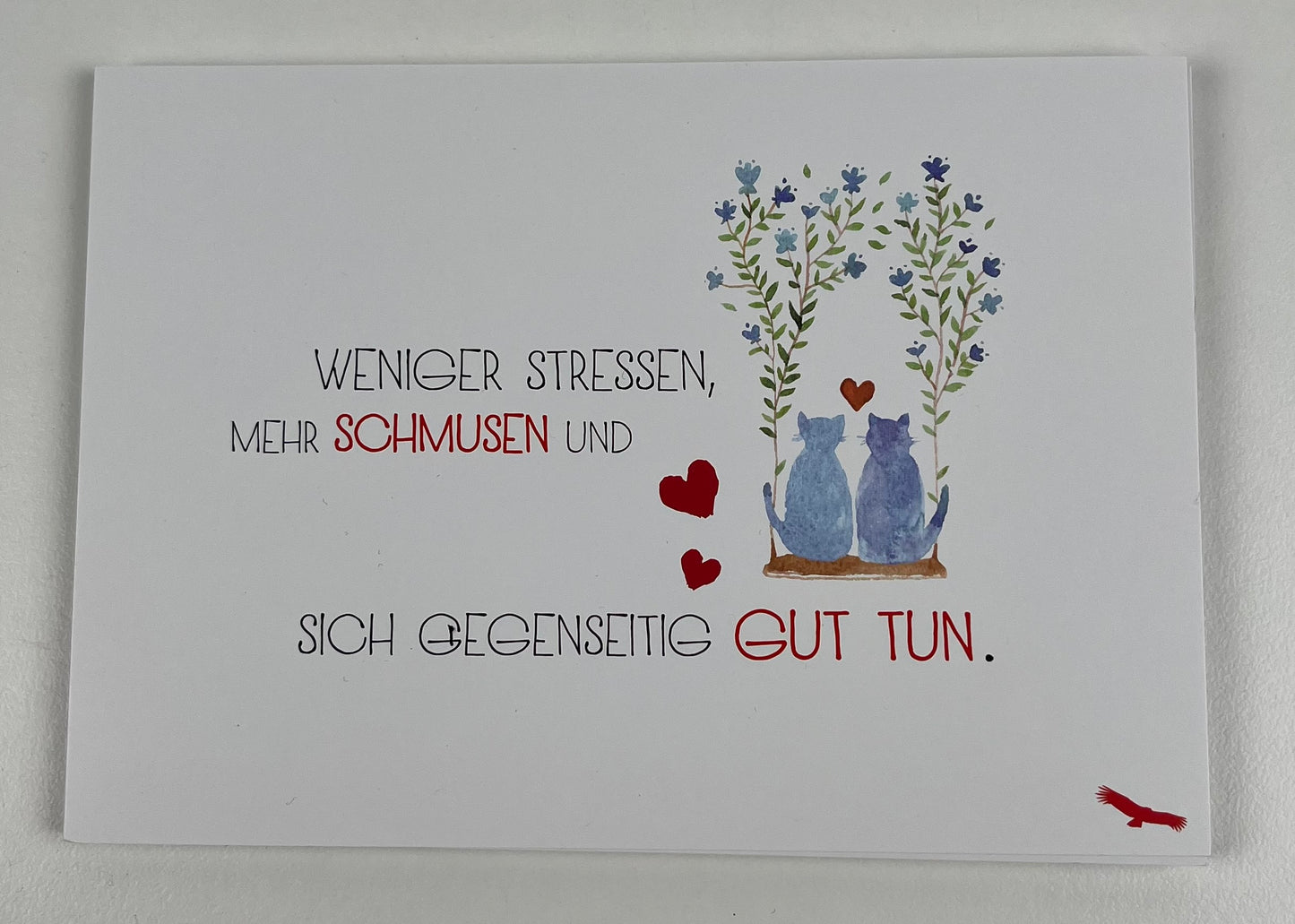 Hochwertige Postkarten, die Freude schenken