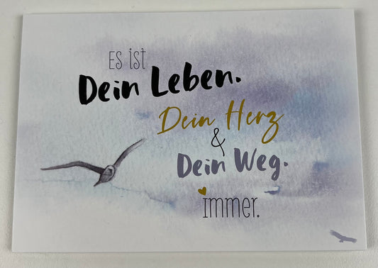 Hochwertige Postkarten, die Freude schenken