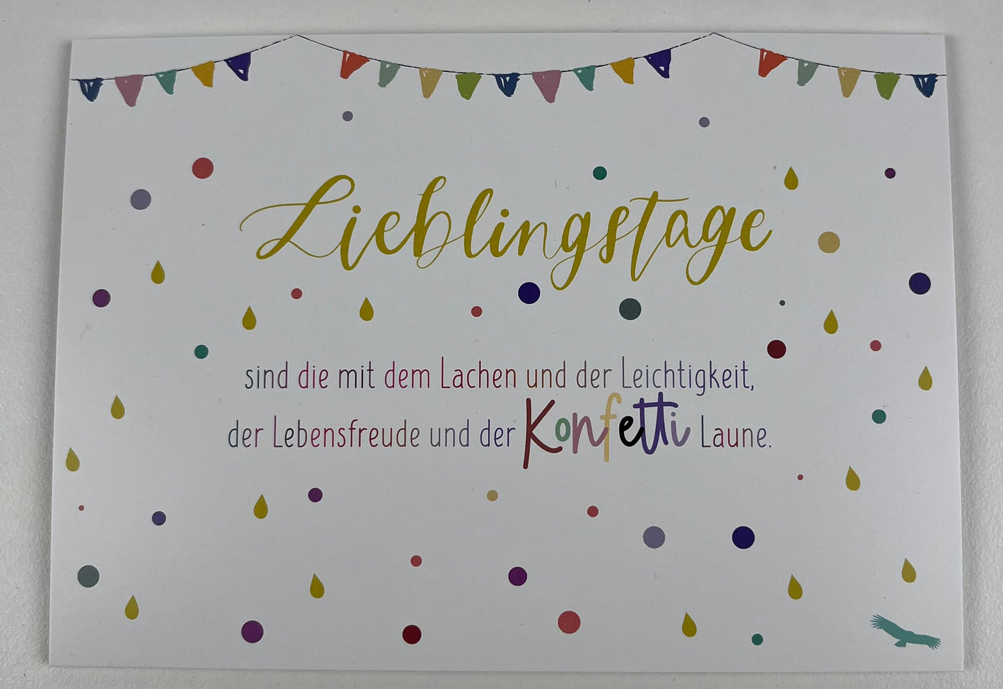 Hochwertige Postkarten, die Freude schenken