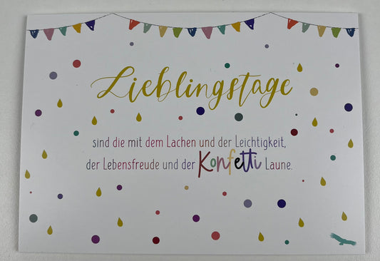 Hochwertige Postkarten, die Freude schenken