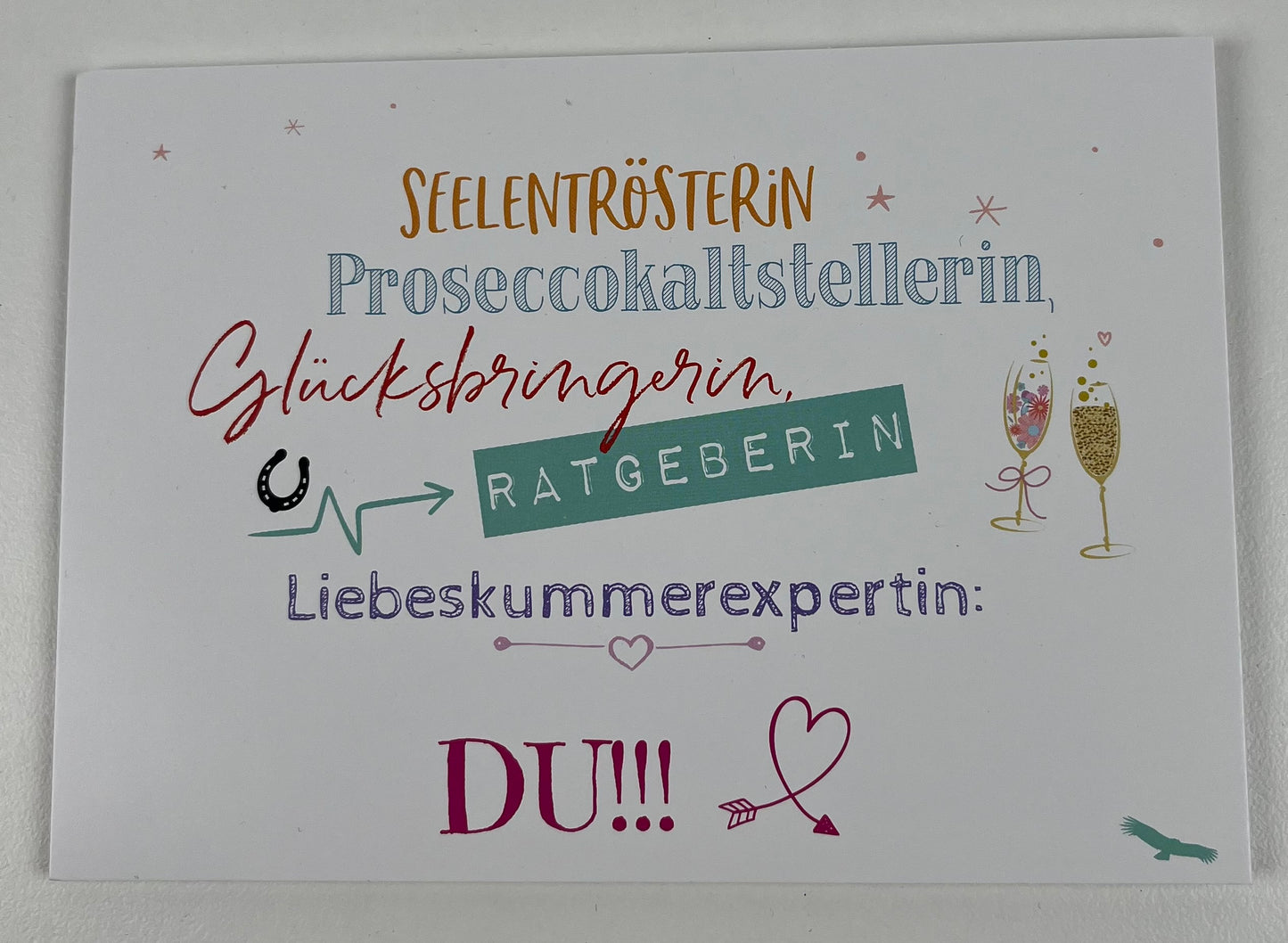 Hochwertige Postkarten, die Freude schenken