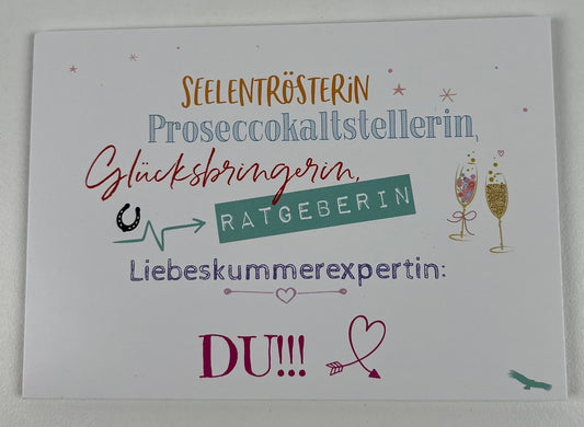 Hochwertige Postkarten, die Freude schenken