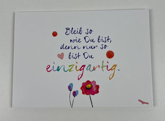 Hochwertige Postkarten, die Freude schenken