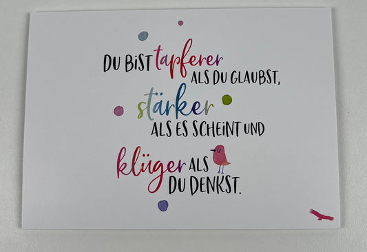 Hochwertige Postkarten, die Freude schenken