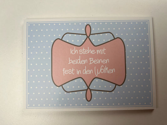 Hochwertige Postkarten, die Freude schenken