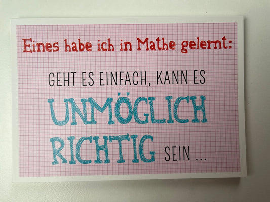 Hochwertige Postkarten, die Freude schenken