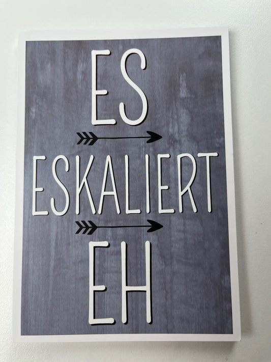 Hochwertige Postkarten, die Freude schenken