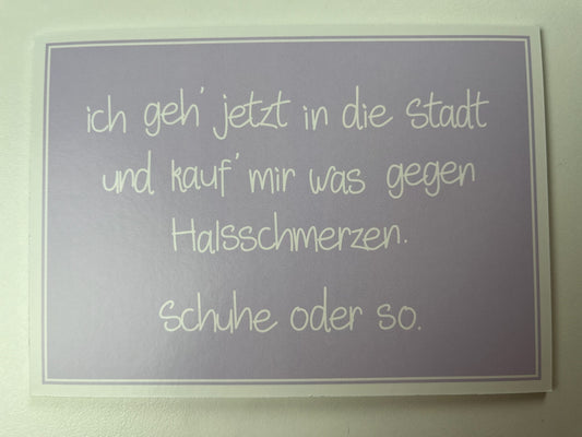 Hochwertige Postkarten, die Freude schenken