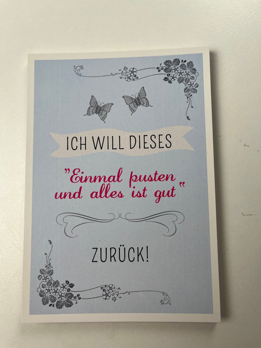 Hochwertige Postkarten, die Freude schenken