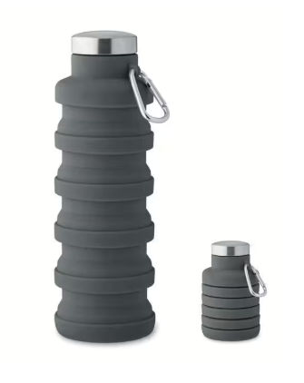 Faltbare Flasche grau