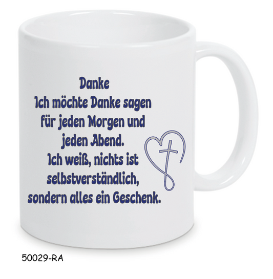 Die "TASSE" mit Herz 50029-RA