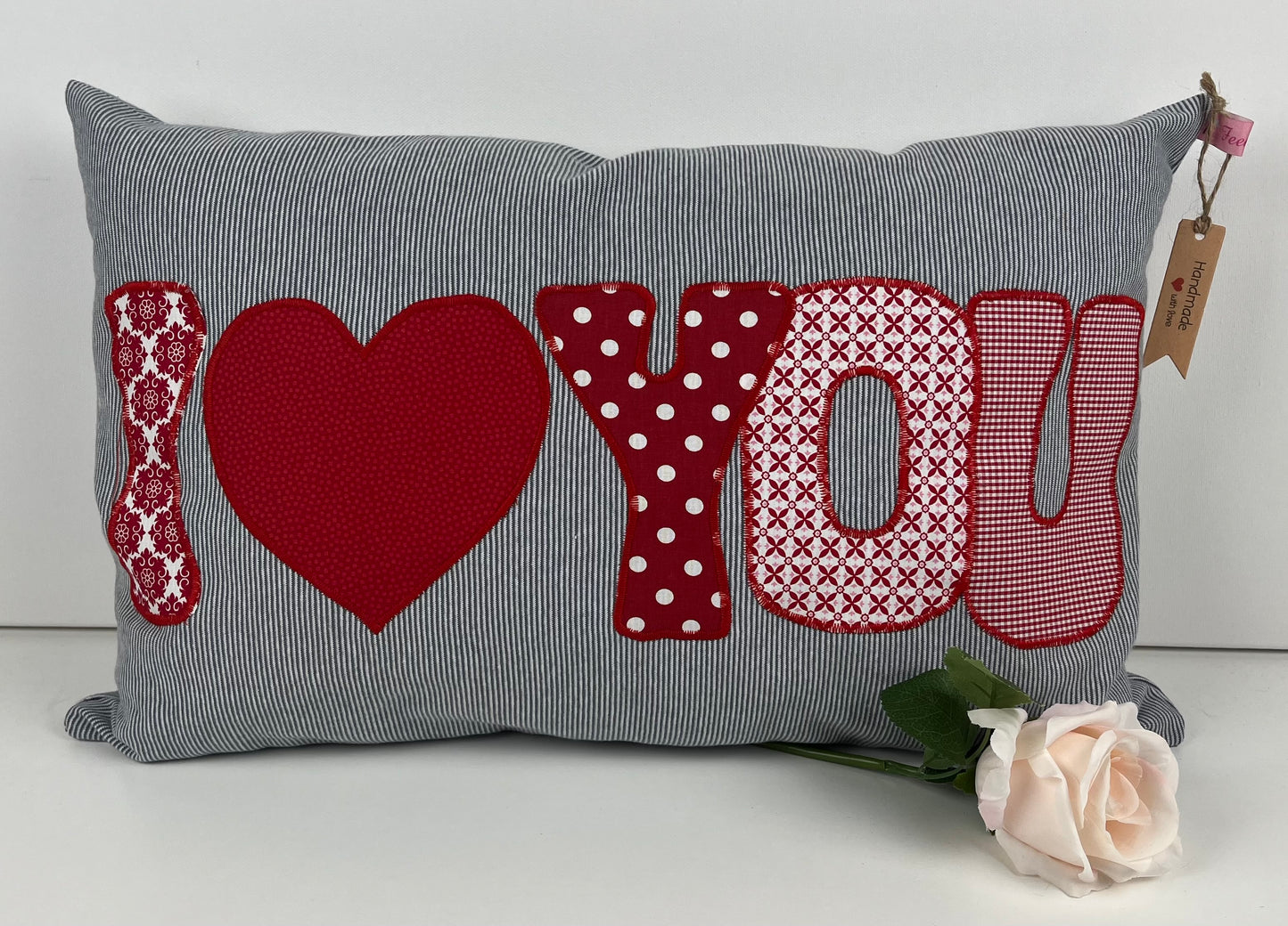 Kissen "I (Herz) you"