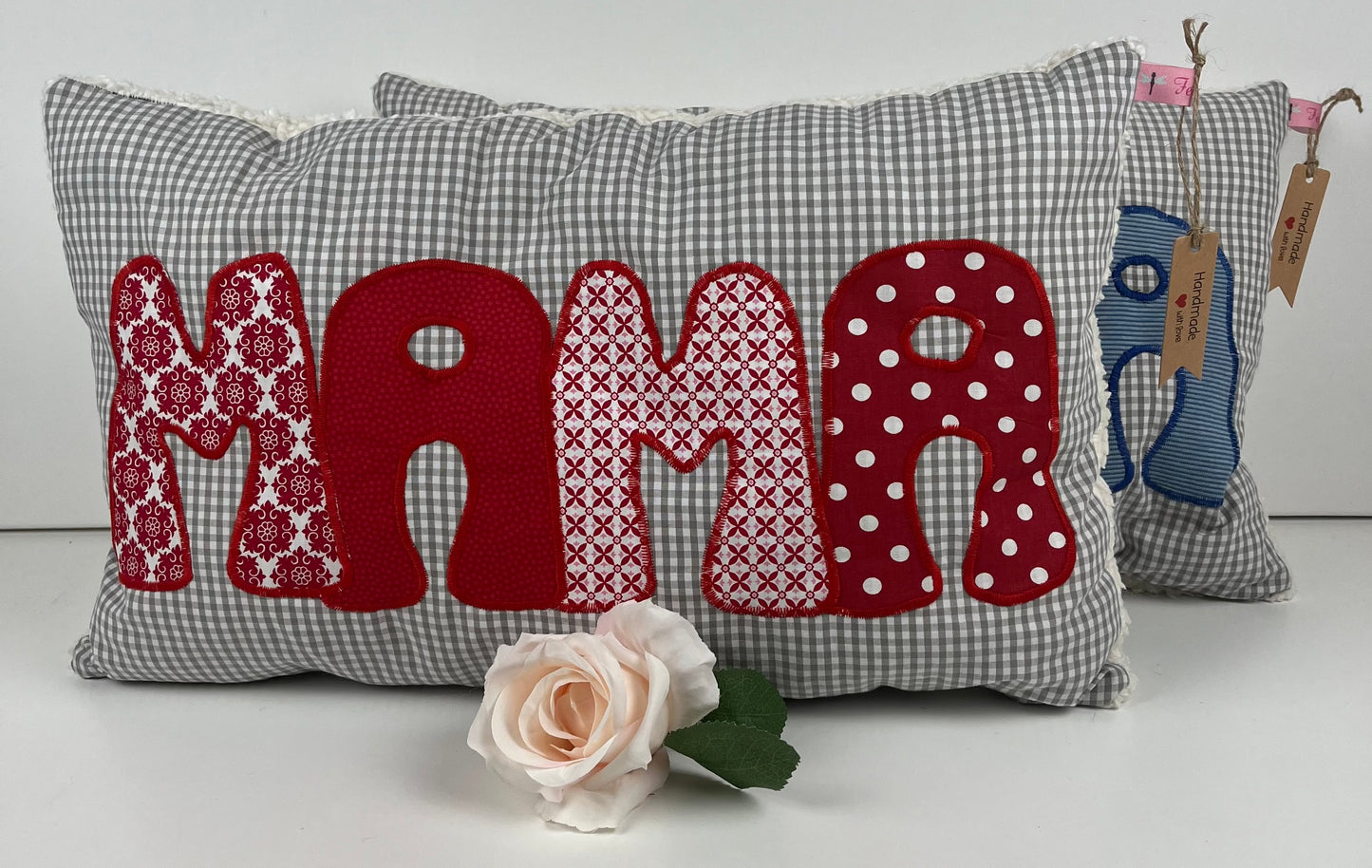 Winter-Kissen "MAMA und PAPA" Set