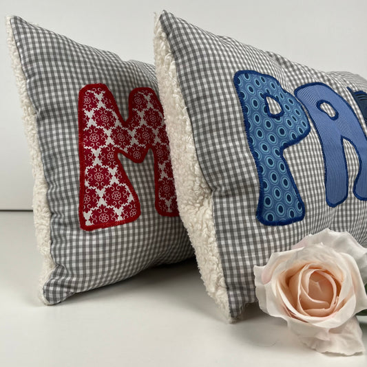 Winter-Kissen "MAMA und PAPA" Set